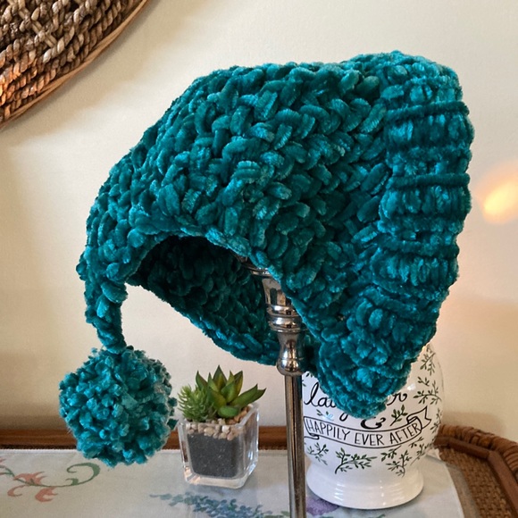 Hand Crafted Exceptionally Soft ear warmer bandanna mess bun headband NEW!! - Picture 7 of 12